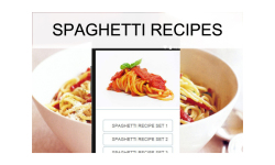 Spaghetti recipes screenshot 1/3