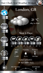 Hair Clock And Weather Widget screenshot 2/6