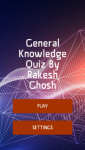 General Knowledge Quiz By Rakesh Ghosh screenshot 1/4