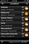 Pocket Weather AU Lite screenshot 1/1