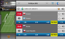 SportMate Euro 2012 Interactive screenshot 3/3
