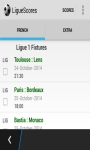 LigueScores screenshot 1/3
