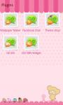 GO SMS Pro Pink Sweet theme screenshot 3/6