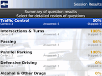 New York Driver License Test Practice screenshot 1/1