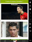 Funny Cristiano Ronaldo 7 Cute Wallpaper screenshot 4/4