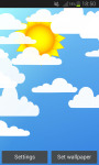 Sun and Clouds Live Wallpaper screenshot 2/4