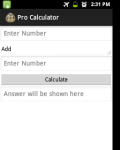 Pro Calculator screenshot 1/3