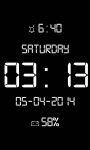 Dock Station Digital Clock screenshot 3/5