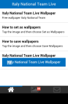 Italy National Team Live Wallpaper screenshot 2/6