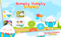 Humpty Dumpty Baby Drums - Kids Drum Set Game screenshot 1/6