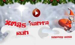 Xmas Santa Run - Subway Rush screenshot 1/5