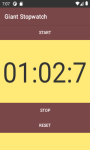 GIANT STOPWATCH Measure time in minutes and second screenshot 4/4