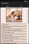 Dog Obedience App screenshot 2/2