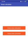 brass area calculator screenshot 3/3