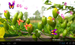 3D Apricot Blossom Live Wallpaper screenshot 2/5