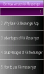 kik messenger New version screenshot 1/1