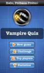 Vampire Quiz free screenshot 1/6