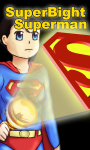 Superman BrightFree Flashlight free screenshot 4/5