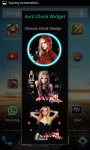 Avril Lavigne Clock Widget screenshot 2/4
