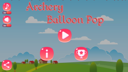 2D Archery : Bow arrow and balloon pop screenshot 1/6