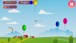2D Archery : Bow arrow and balloon pop screenshot 4/6