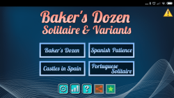 Bakers Dozen Solitaire and Variants screenshot 1/3