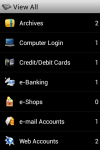 Password Wallet App screenshot 2/3