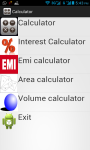Multipurpose calculator screenshot 1/5