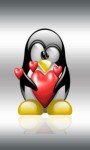 Animated Penguin Hearts screenshot 1/1