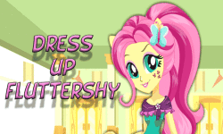 Dress up Fluttershy pony screenshot 1/4