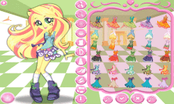 Dress up Fluttershy pony screenshot 3/4