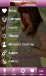 Pregnancy apps screenshot 1/6