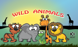 Wild Animals for kids screenshot 1/3