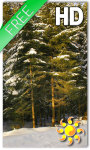 Winter Forest Live Wallpaper HD screenshot 1/2
