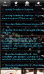 Healthy Chocolate Recipes - Cake Chip and Cookies screenshot 3/6