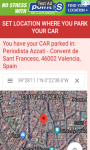 GPS CAR PARKING LOCATION SAVER screenshot 1/4