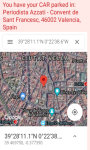 GPS CAR PARKING LOCATION SAVER screenshot 2/4