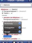 French-German Translation Dictionary by Ultralingua screenshot 1/1