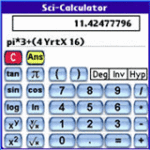 Scientific Calculator for Palm/WebOS screenshot 1/1