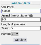 Loan Calculator screenshot 1/1