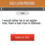 Daily Latin Proverbs S40 screenshot 1/1