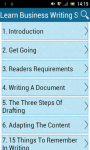 Learn Business Writing Skills screenshot 1/3