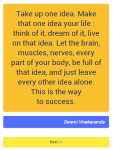 1001 motivational quotes screenshot 2/6
