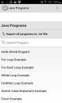 Java Programs App screenshot 2/6