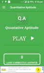 Quantitative Aptitude -QA screenshot 1/6
