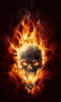 Burning Skull Live wallpape screenshot 2/3