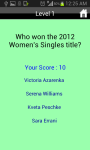 Unofficial US Open Tennis Quiz screenshot 3/4
