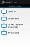 Guatemala Tv Live screenshot 1/2