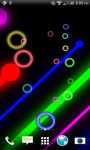 Neon Circles Livewallpaper screenshot 1/5