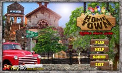 Free Hidden Object Games - Home Town screenshot 1/4